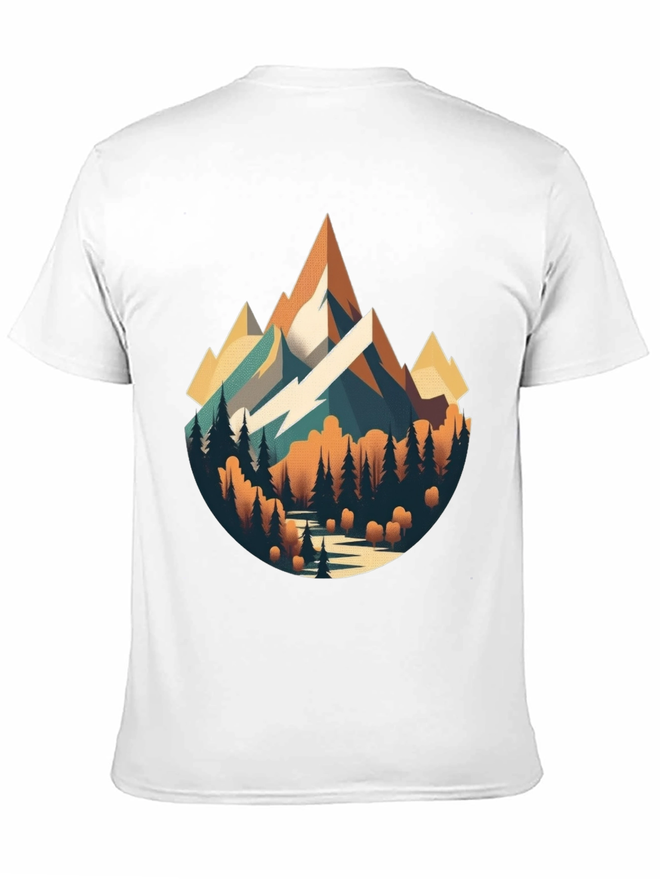 Mountain Landscape Graphic T-Shirt