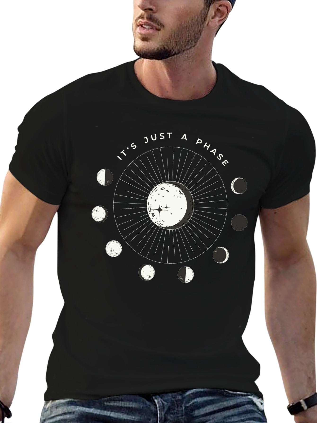Its Just a Phase Moon T-Shirt