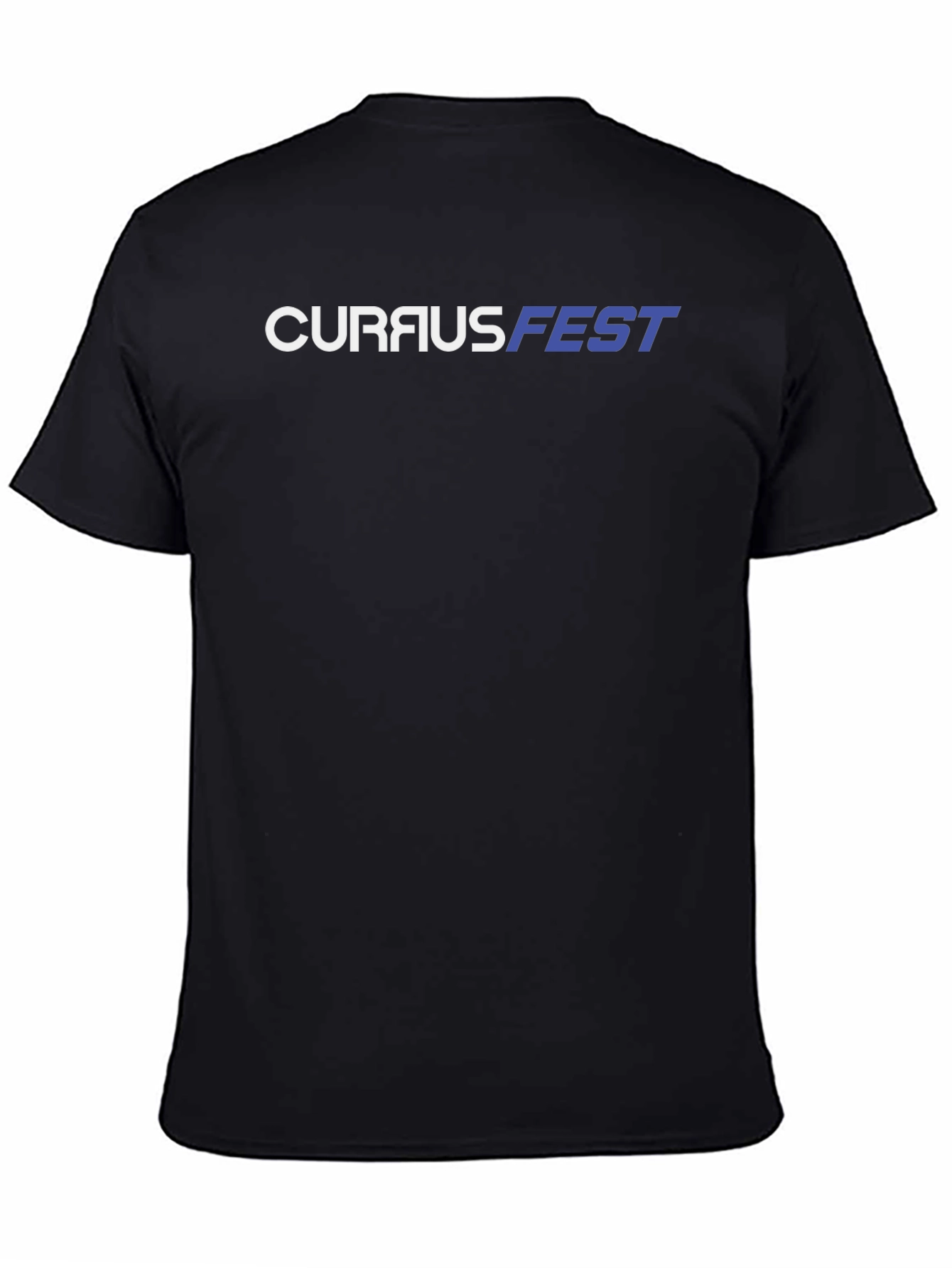 Curau Fest Black Graphic Tee - Stylish Casual Comfort