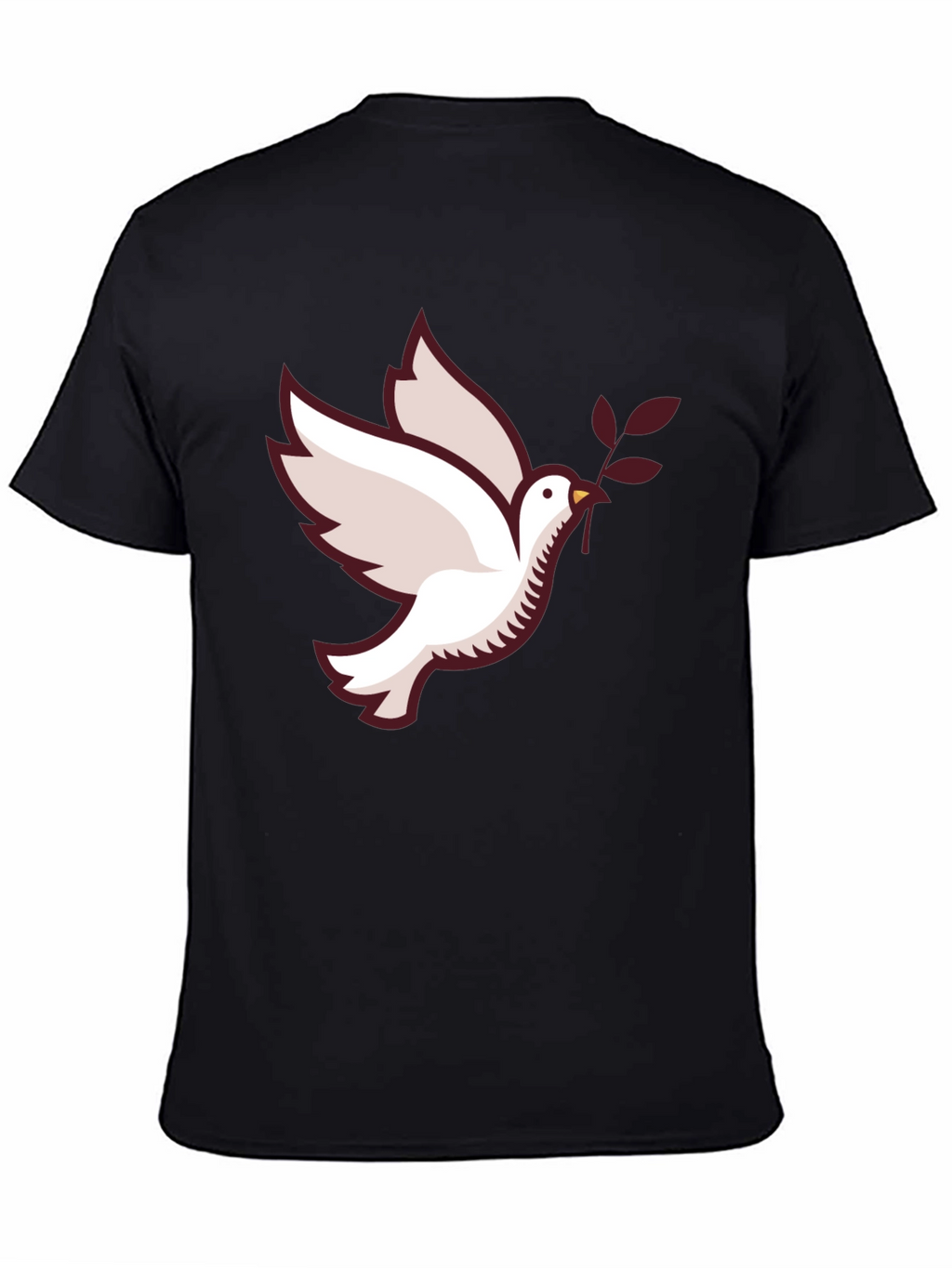 Dove Graphic Black T-Shirt