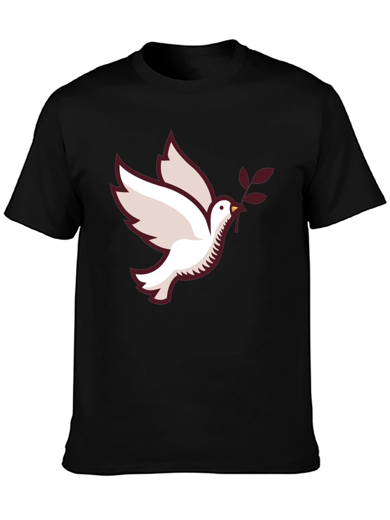 Dove Graphic Black T-Shirt