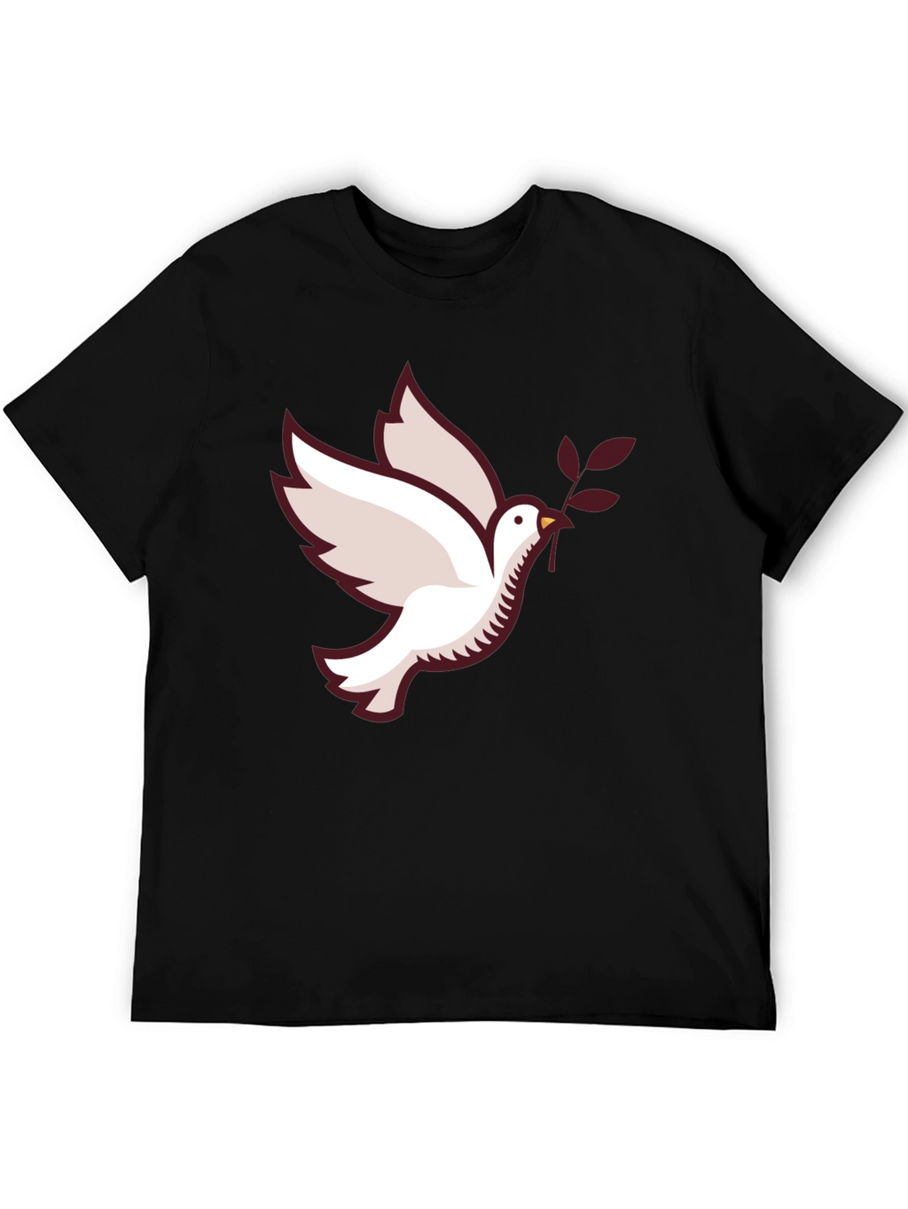 Dove Graphic Black T-Shirt