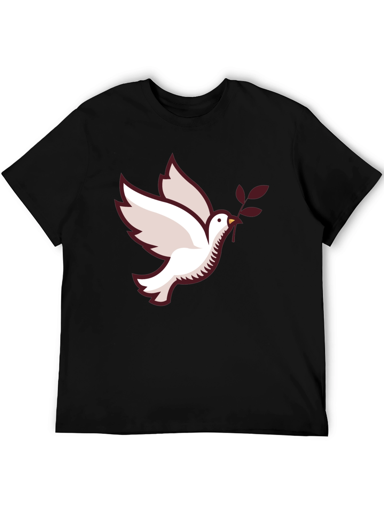 Dove Graphic Black T-Shirt