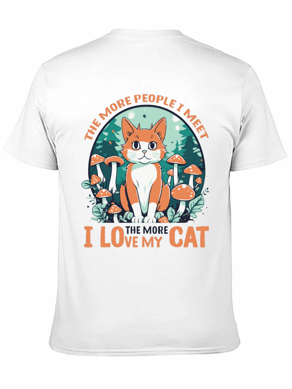 Cat Lover Graphic Tee - People vs. Cats!