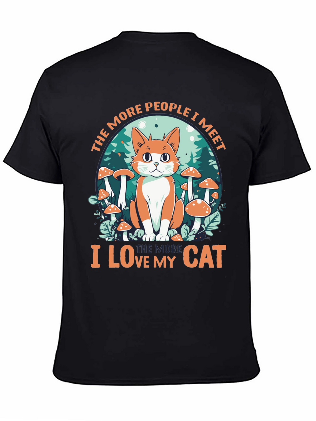 Cat Lover Graphic Tee - People vs. Cats!