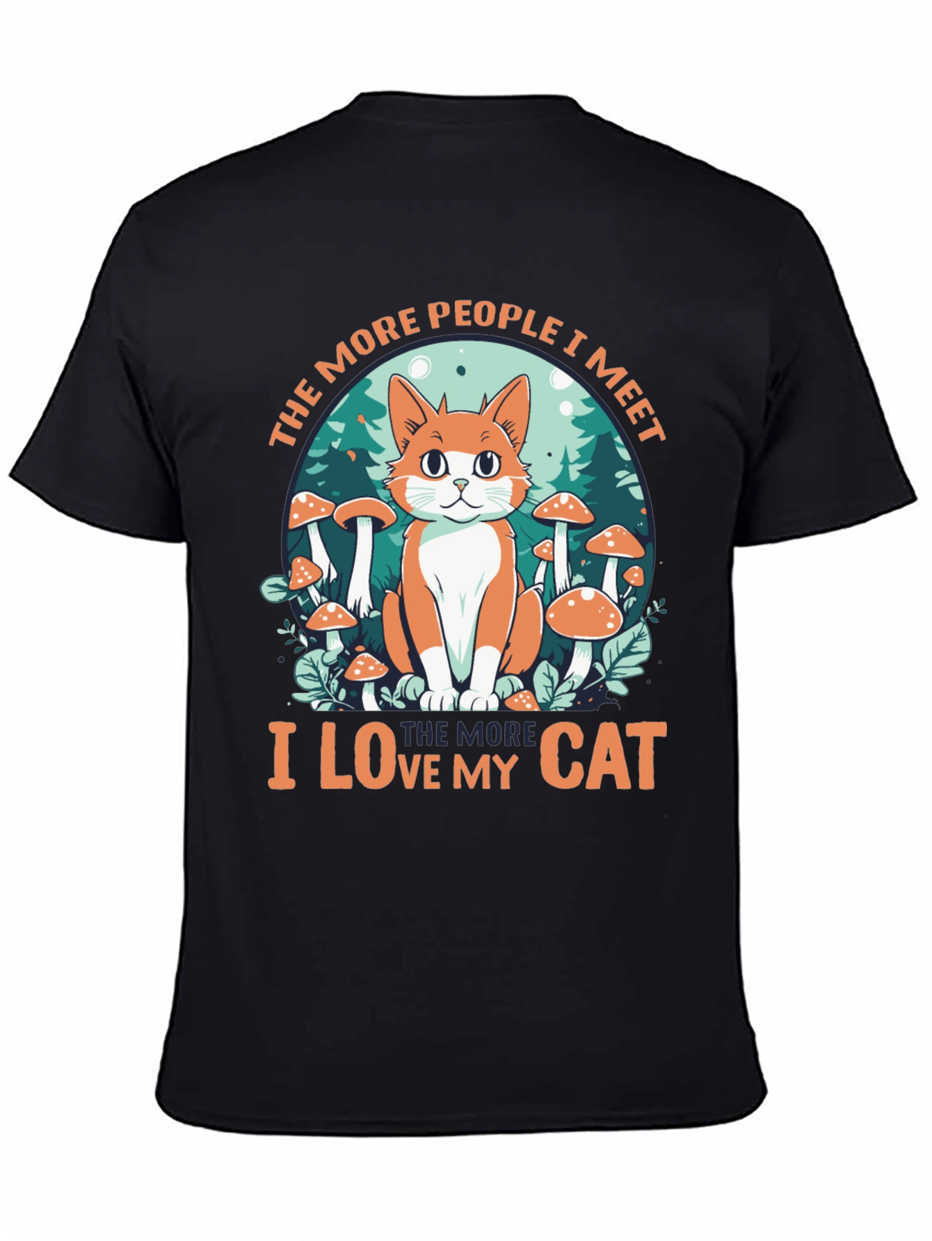 Cat Lover Graphic Tee - People vs. Cats!