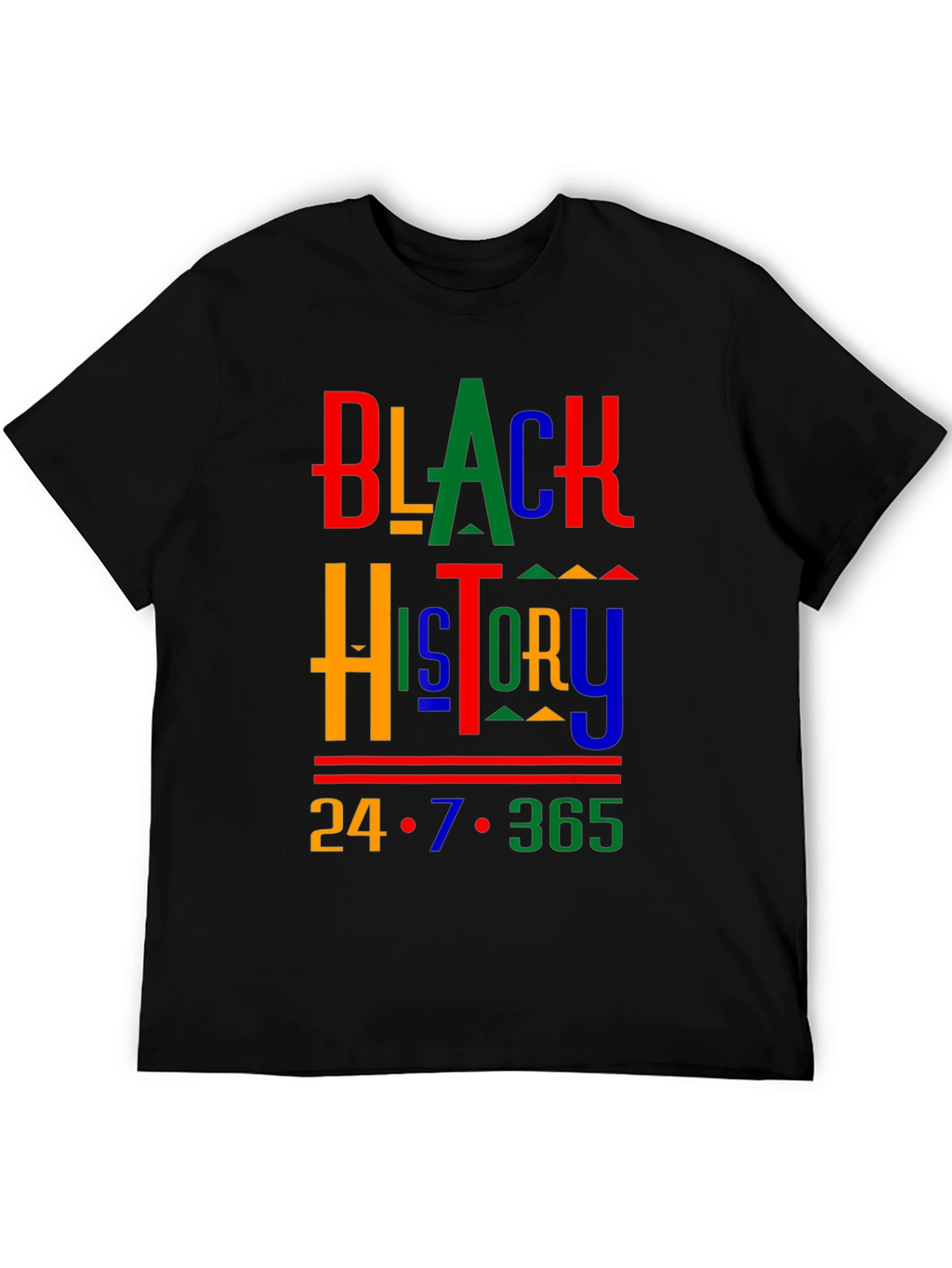 Black History 24/7/365 Graphic Tee