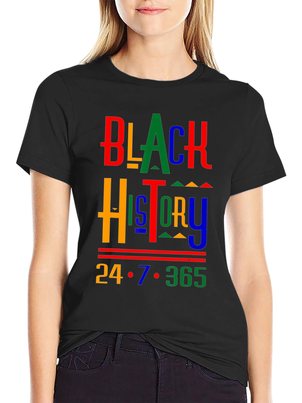 Black History 24/7/365 Graphic Tee