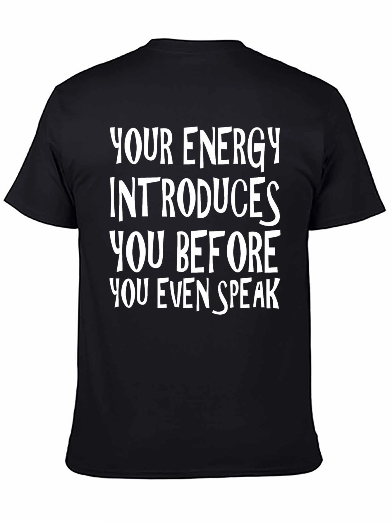 Energy Introduces Tee - Black T-Shirt
