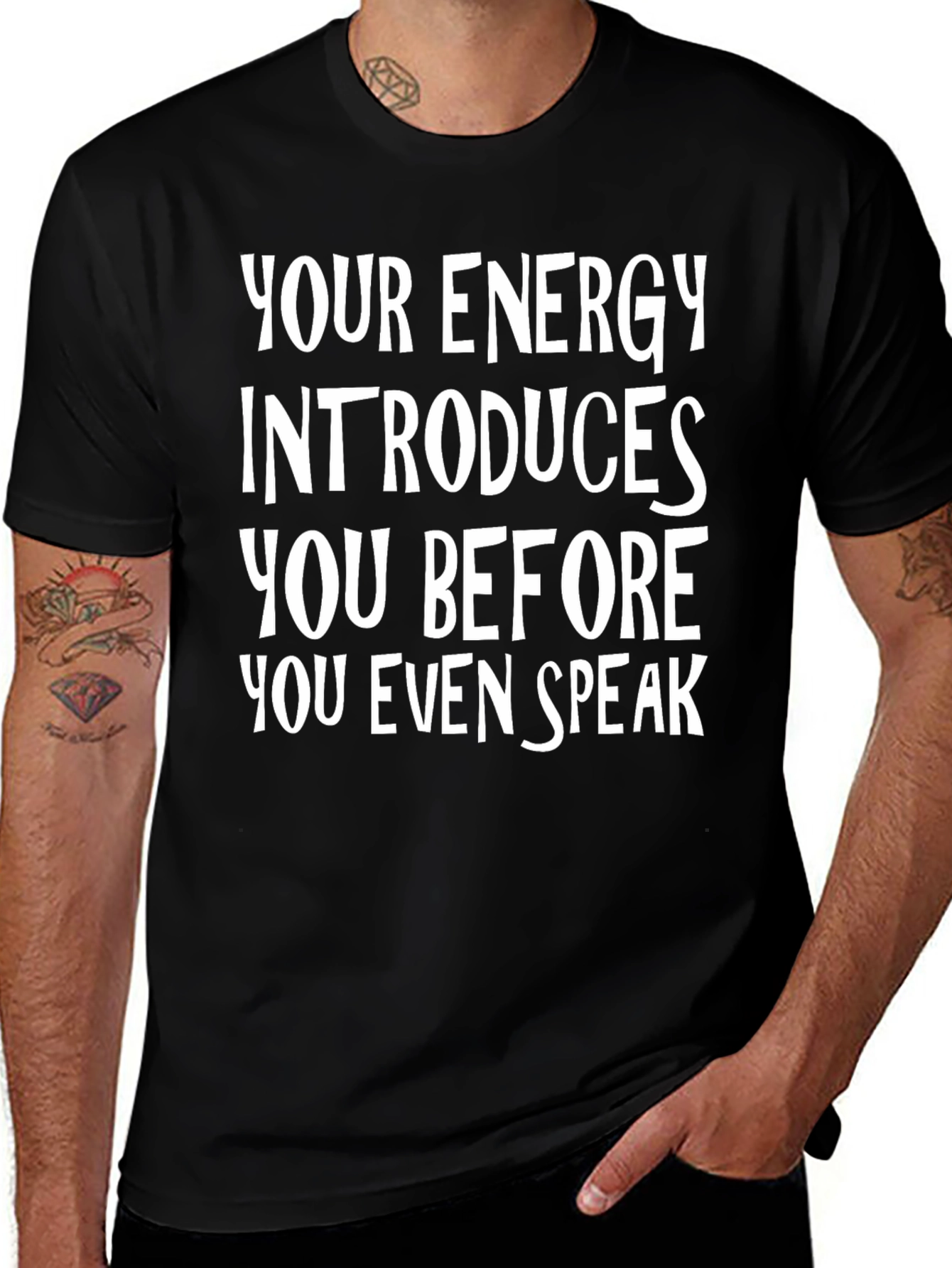 Energy Introduces Tee - Black T-Shirt