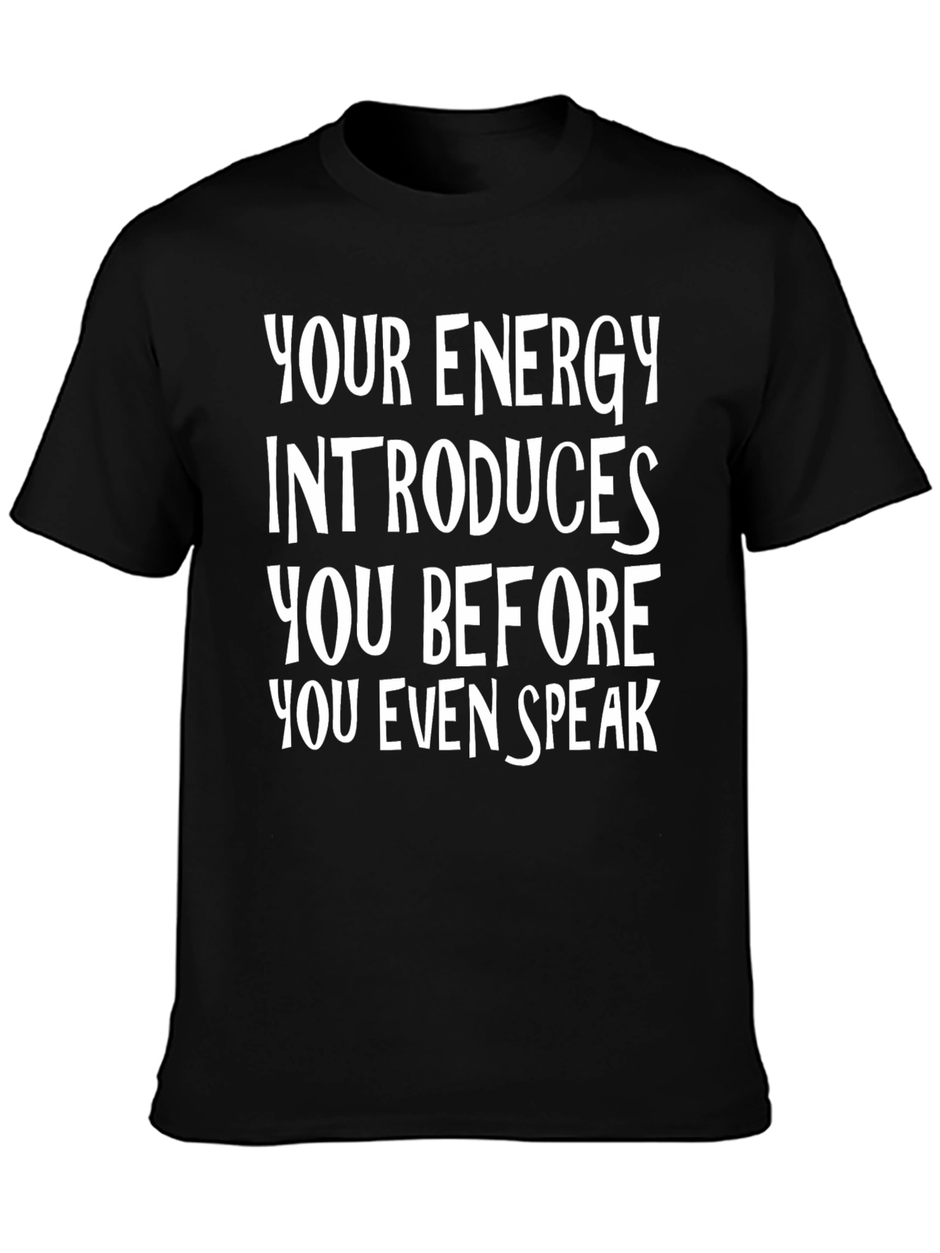 Energy Introduces Tee - Black T-Shirt