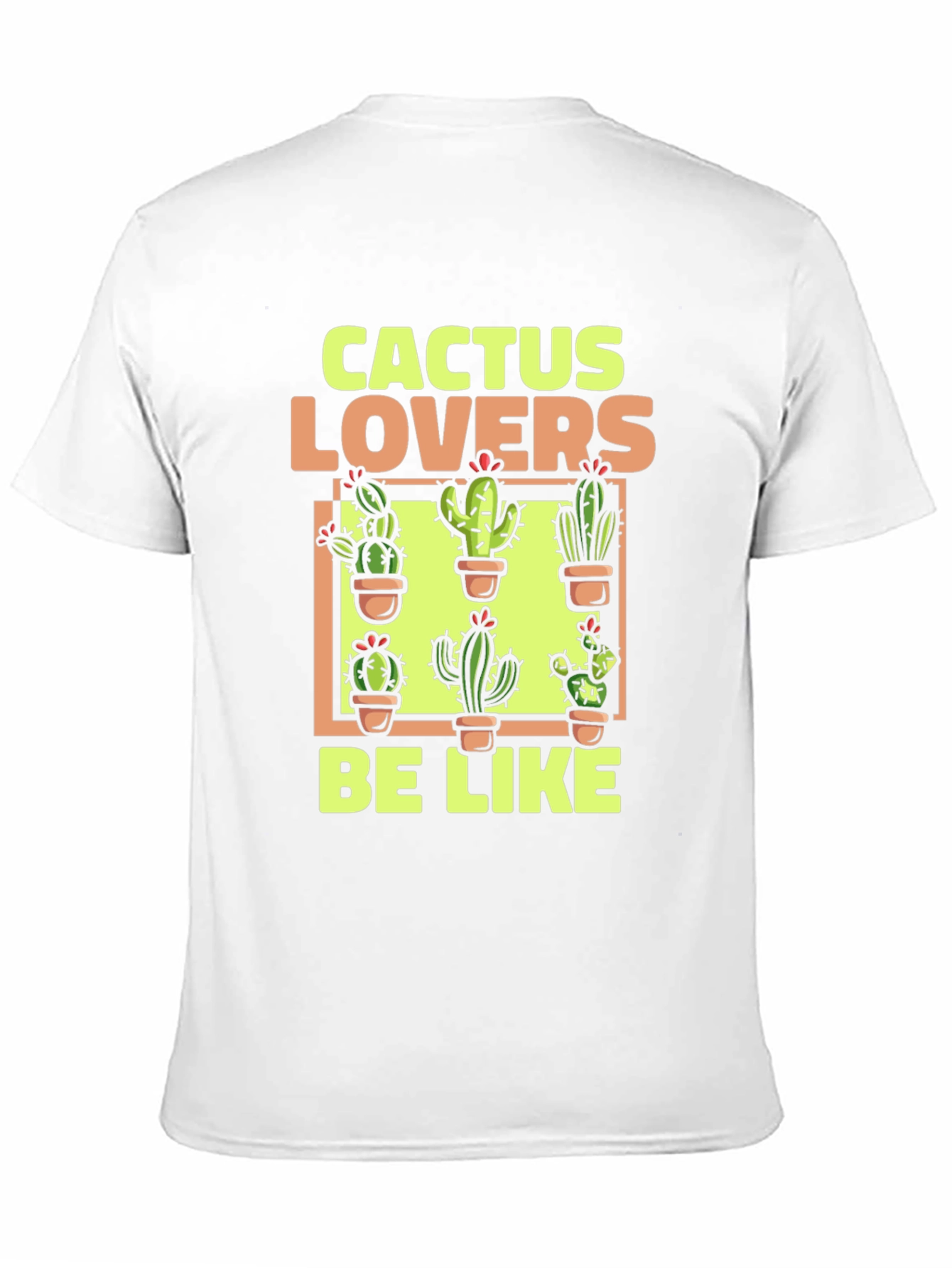 Cactus Lovers Graphic Tee - Plant Humor Shirt