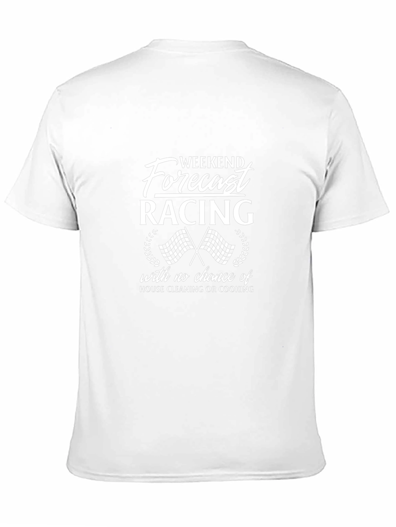 Weekend Racing Forecast T-Shirt - No Cleaning!