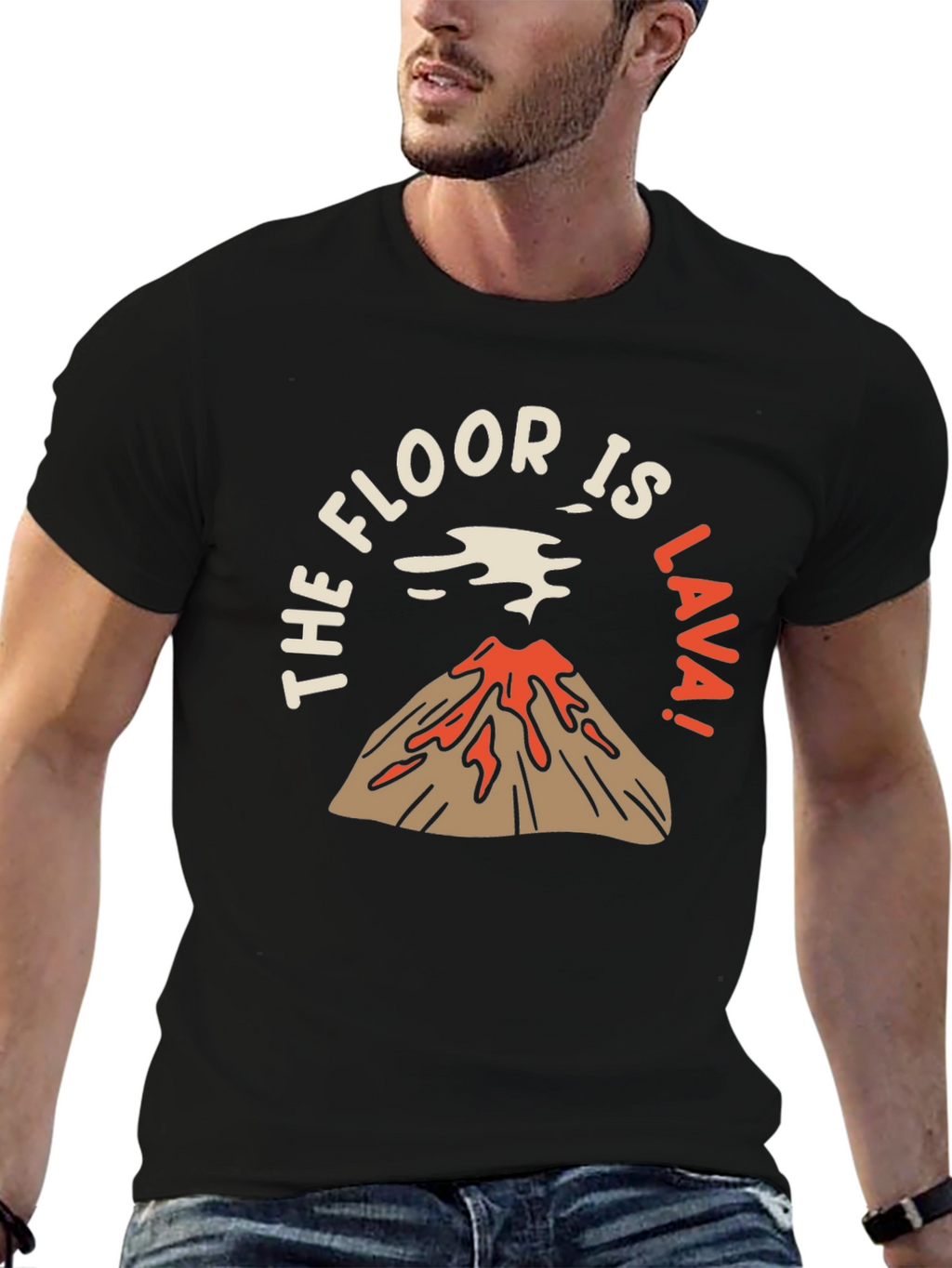The Floor Is Lava Graphic T-Shirt