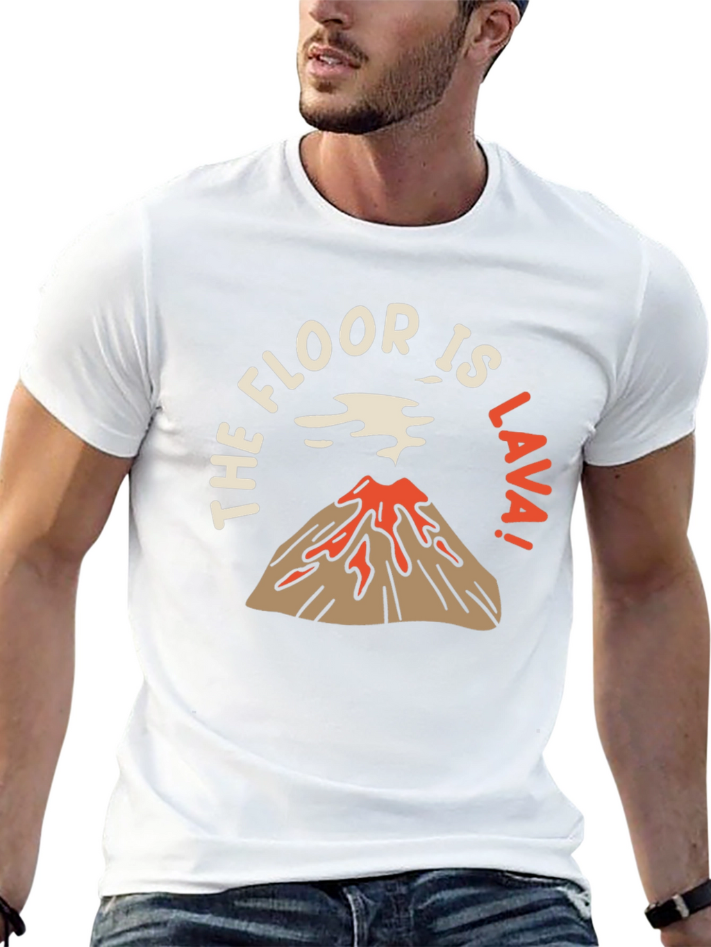 The Floor Is Lava Graphic T-Shirt