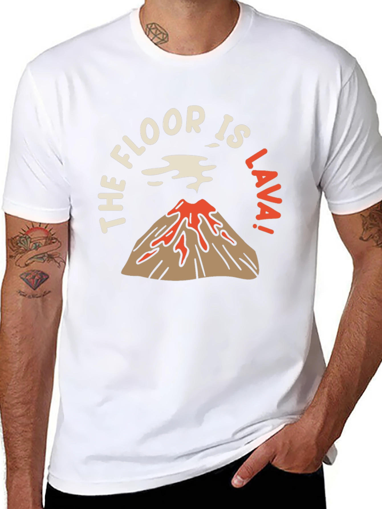 The Floor Is Lava Graphic T-Shirt