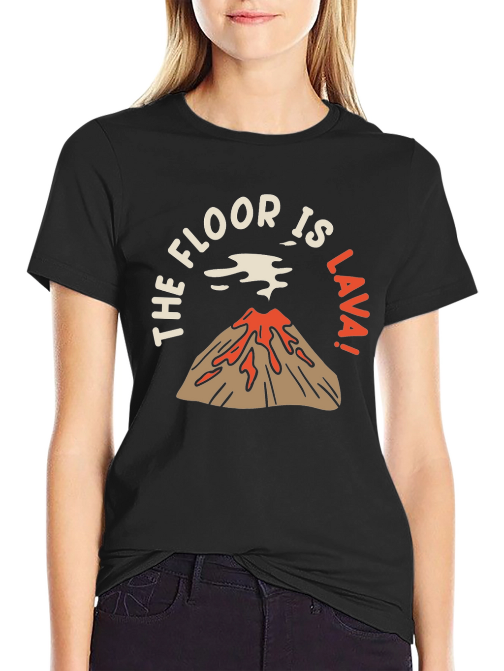 The Floor Is Lava Graphic T-Shirt
