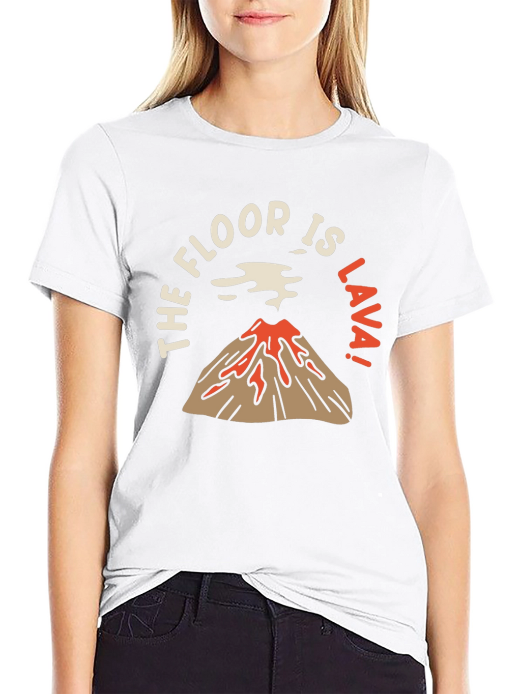 The Floor Is Lava Graphic T-Shirt