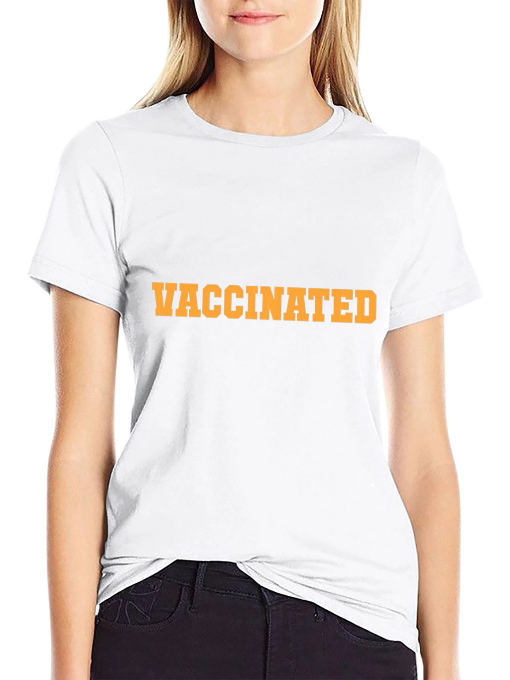 Vaccinated T-Shirt - Show Your Status in Style!