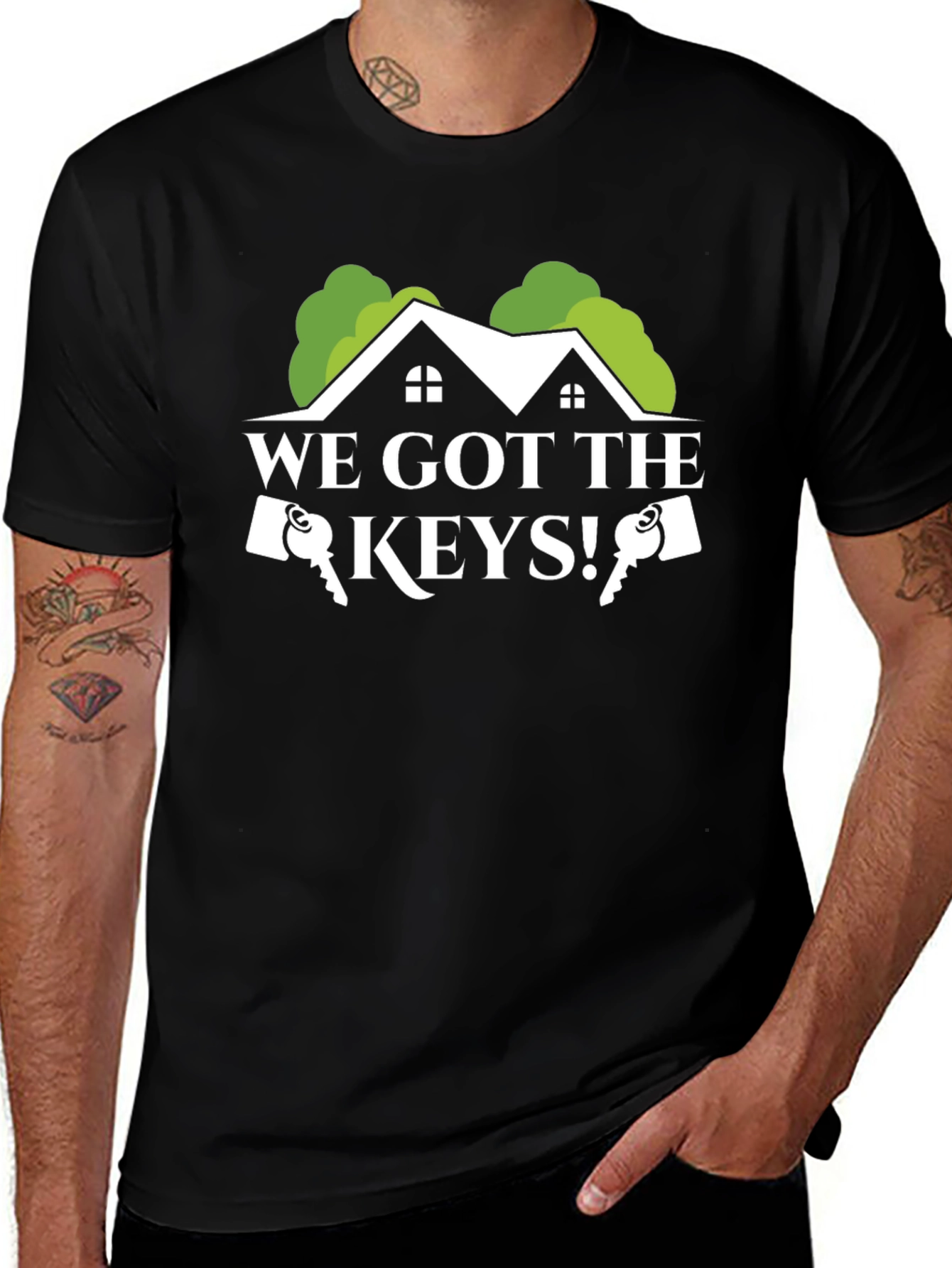 We Got The Keys! T-Shirt - New Homeowner Gift