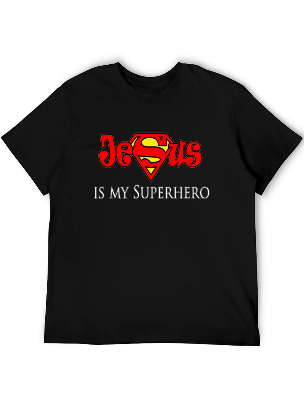 Jesus is My Superhero T-Shirt - Christian Faith Tee
