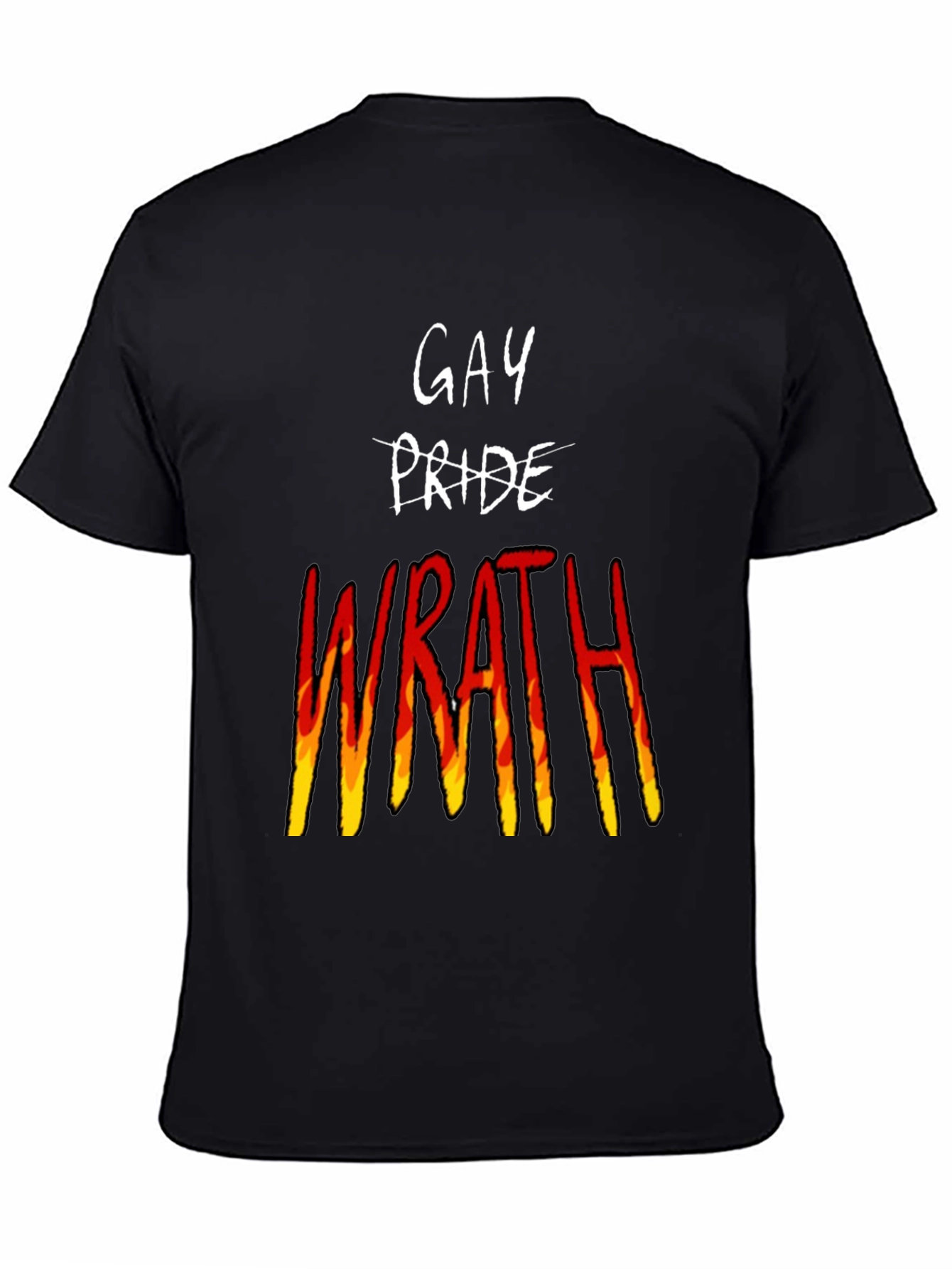 Gay Wrath Graphic T-Shirt - Bold Statement Tee