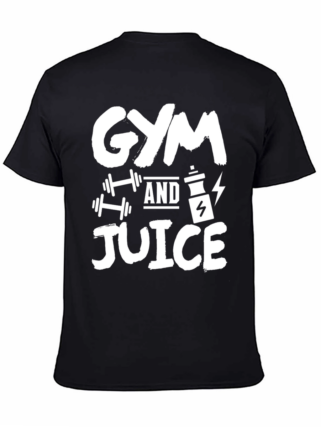 Gym and Juice Graphic T-Shirt - Workout Apparel