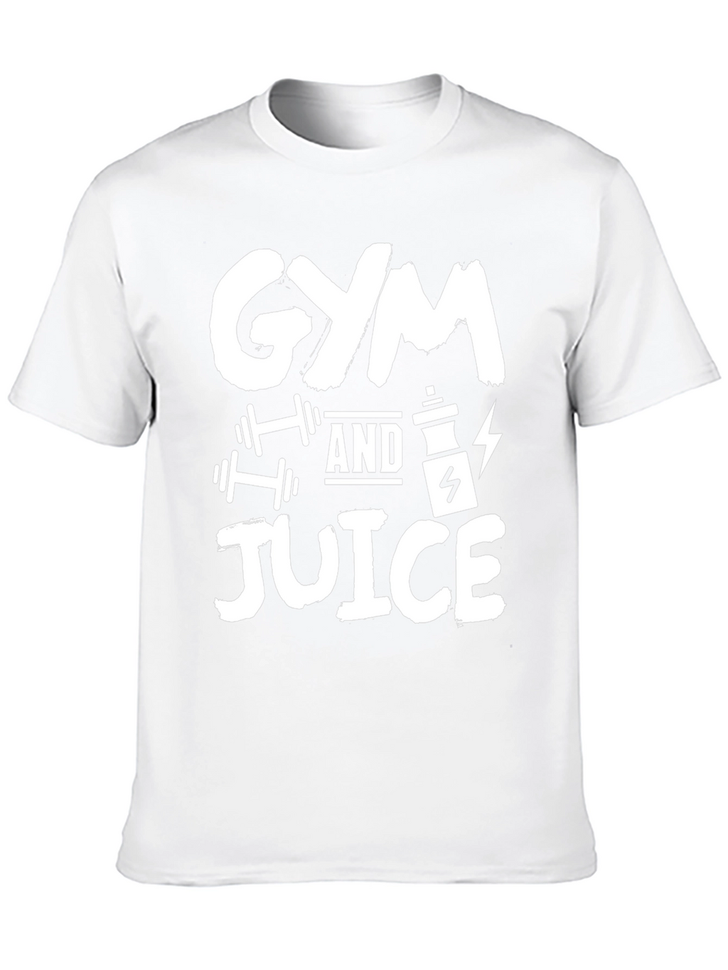 Gym and Juice Graphic T-Shirt - Workout Apparel