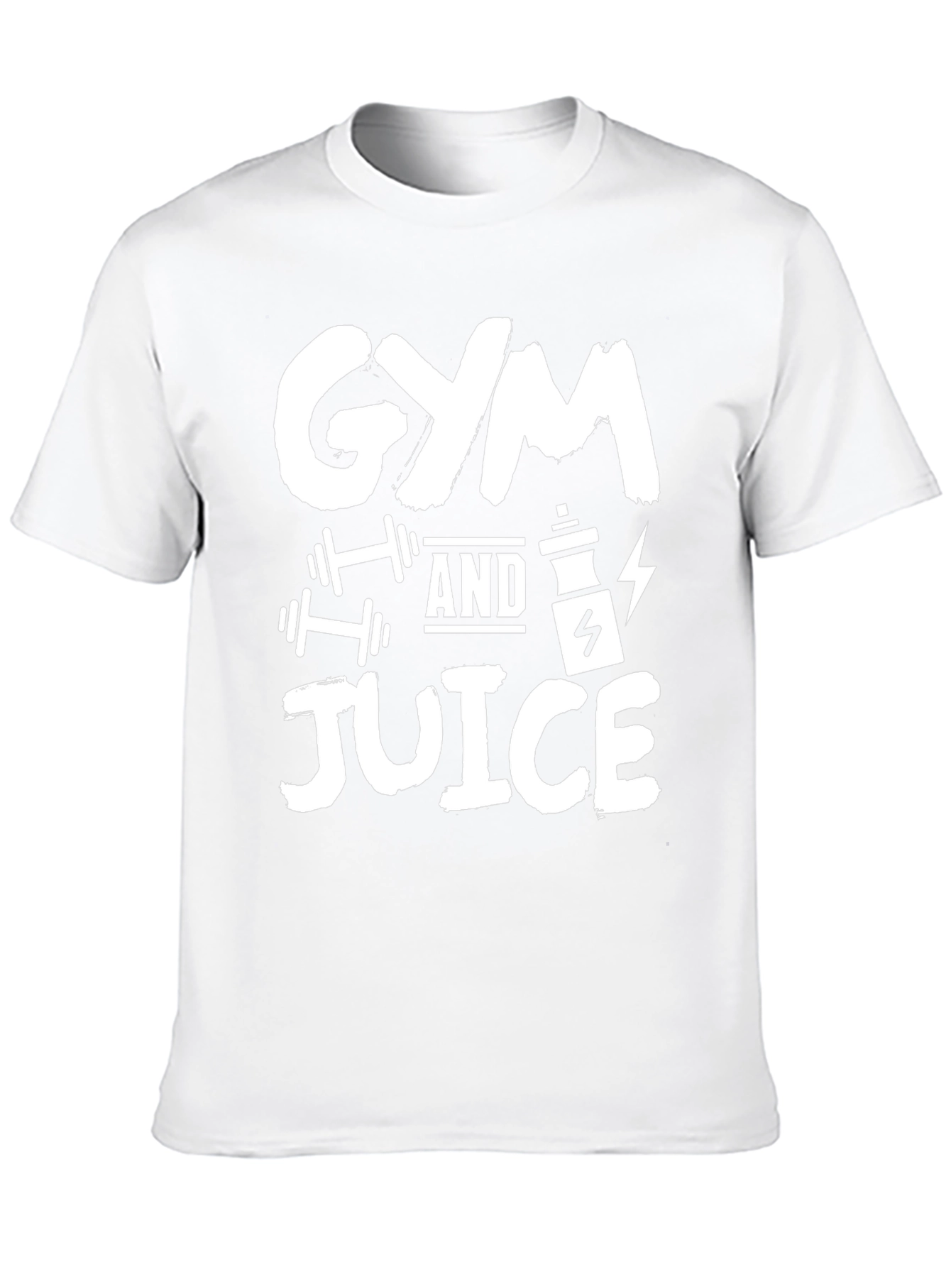 Gym and Juice Graphic T-Shirt - Workout Apparel