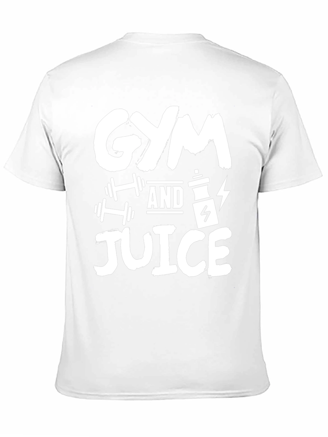 Gym and Juice Graphic T-Shirt - Workout Apparel