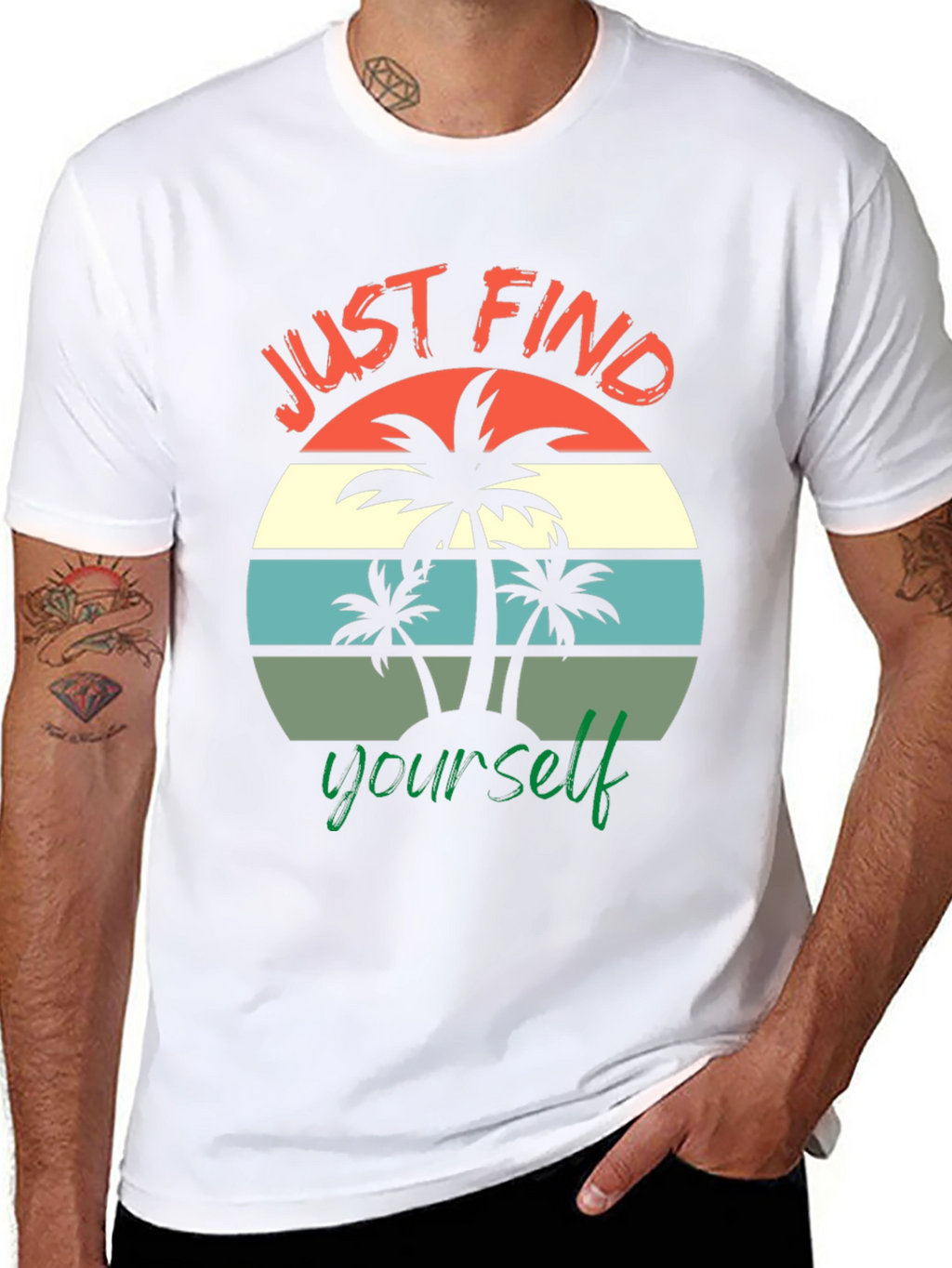 Just Find Yourself Graphic T-Shirt