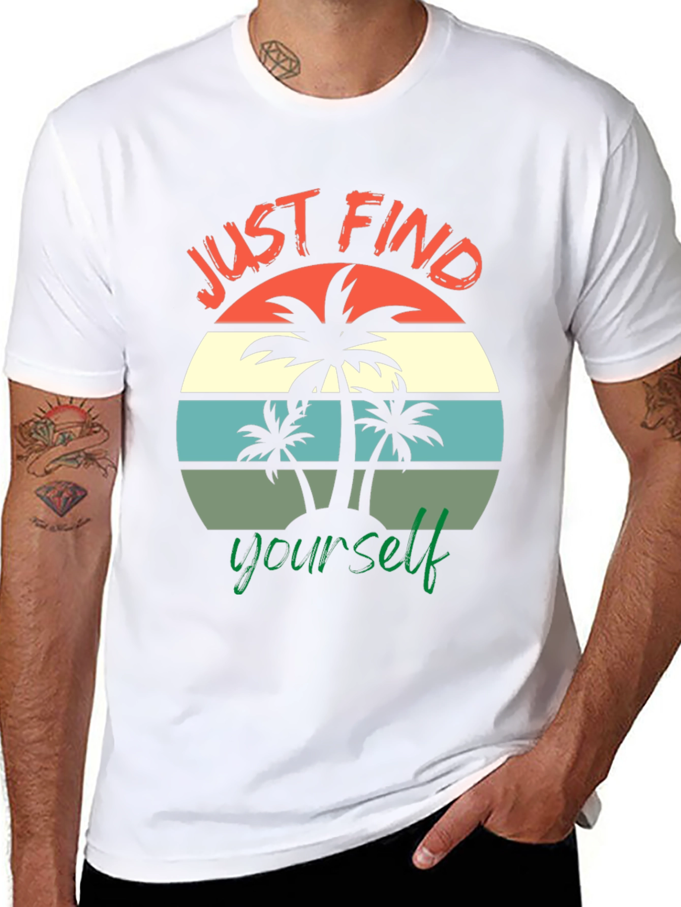 Just Find Yourself Graphic T-Shirt
