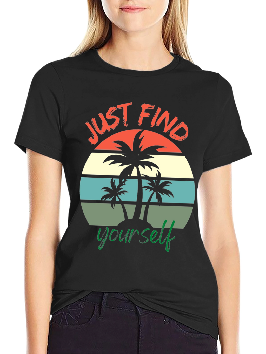 Just Find Yourself Graphic T-Shirt