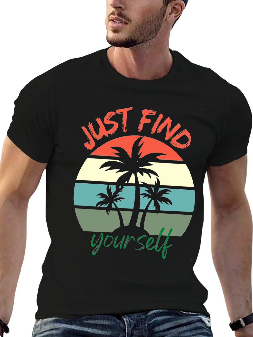 Just Find Yourself Graphic T-Shirt