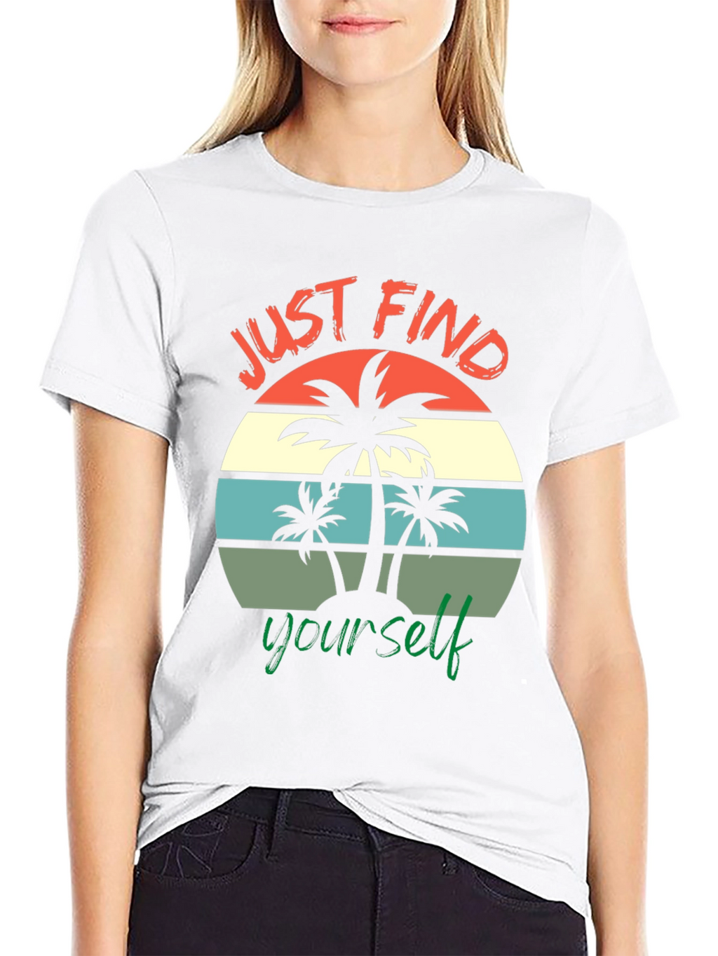 Just Find Yourself Graphic T-Shirt