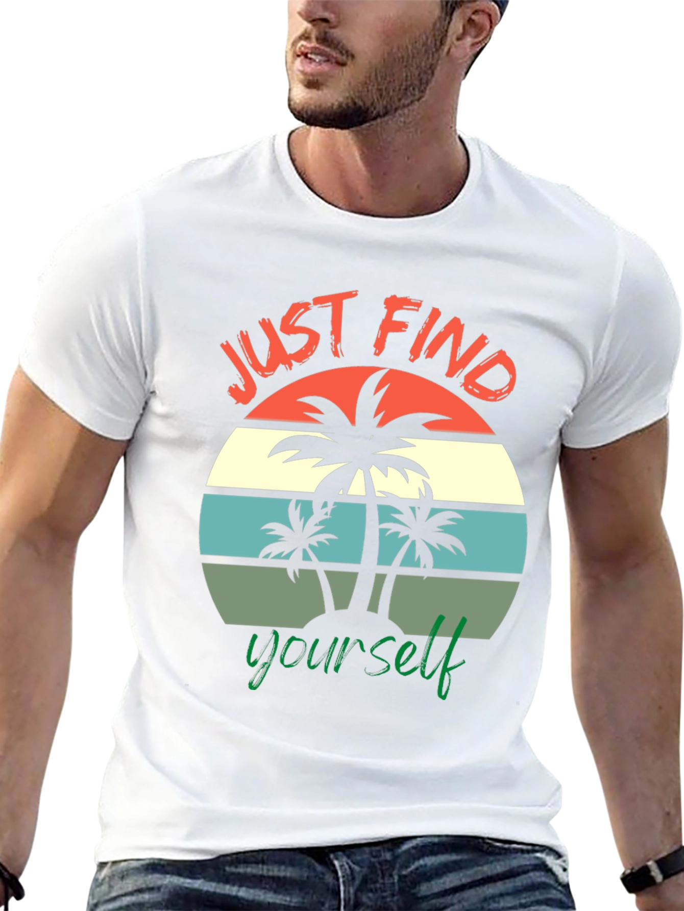 Just Find Yourself Graphic T-Shirt