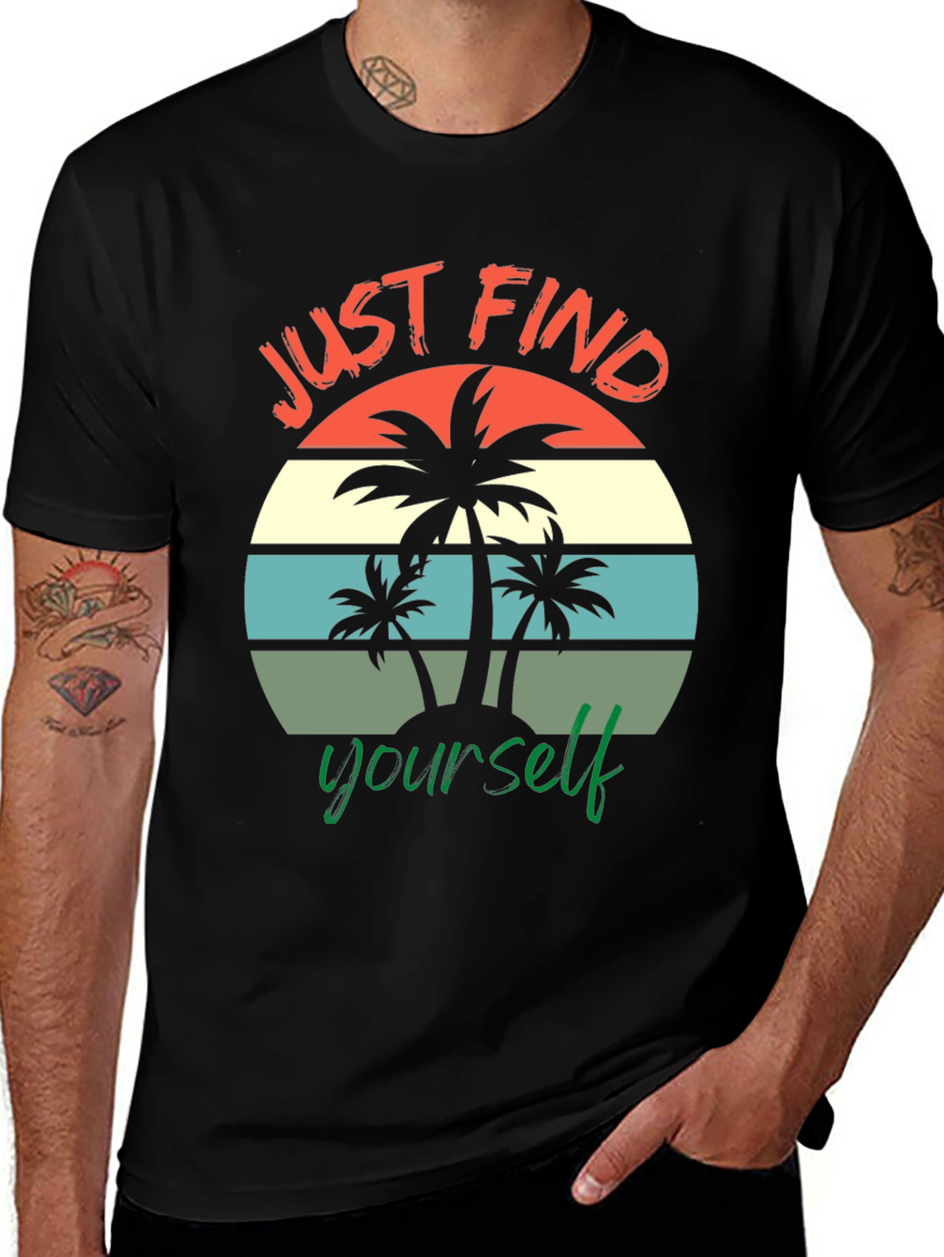Just Find Yourself Graphic T-Shirt