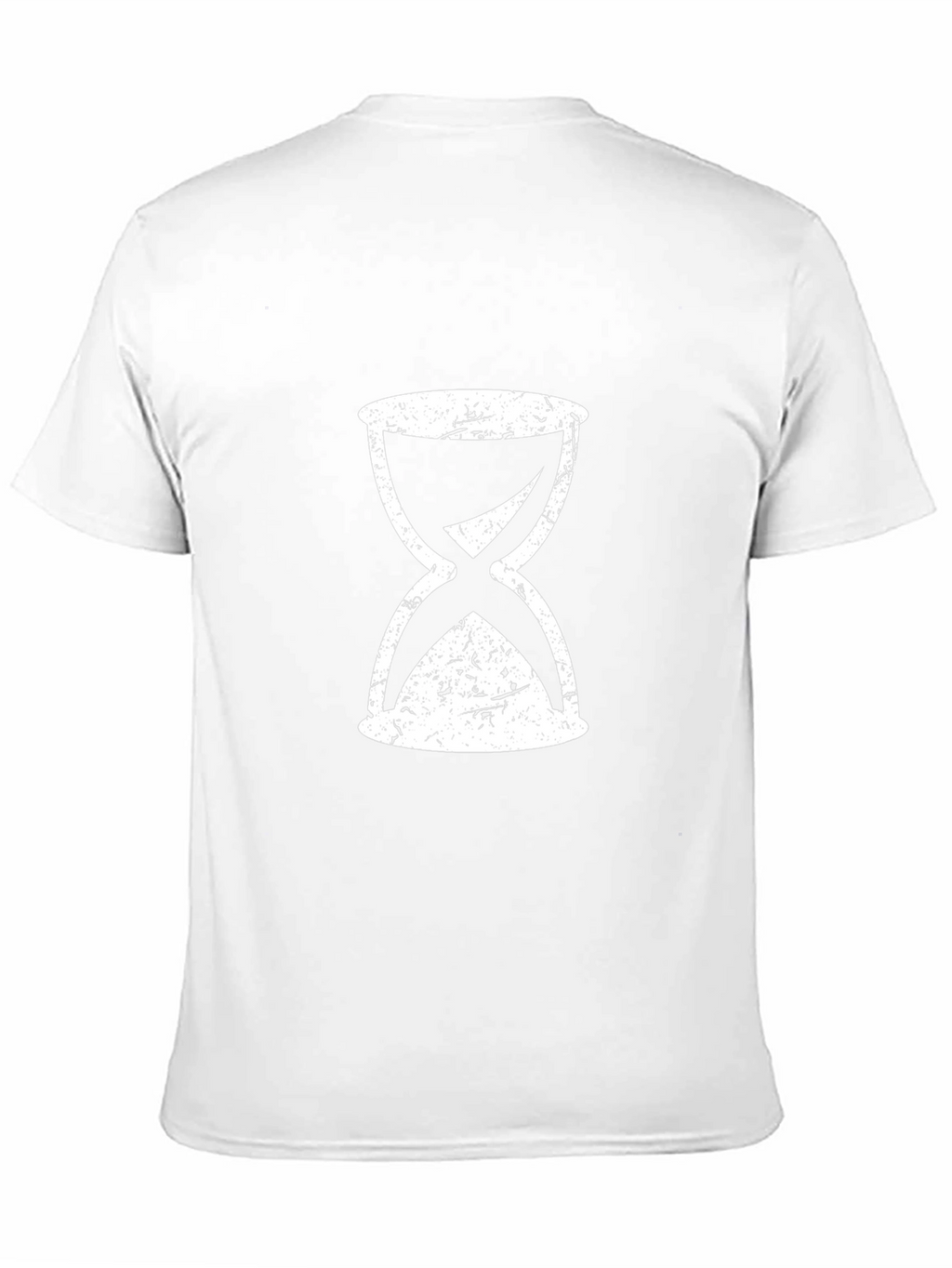 Hourglass Graphic Tee - Stylish Timekeeper Design