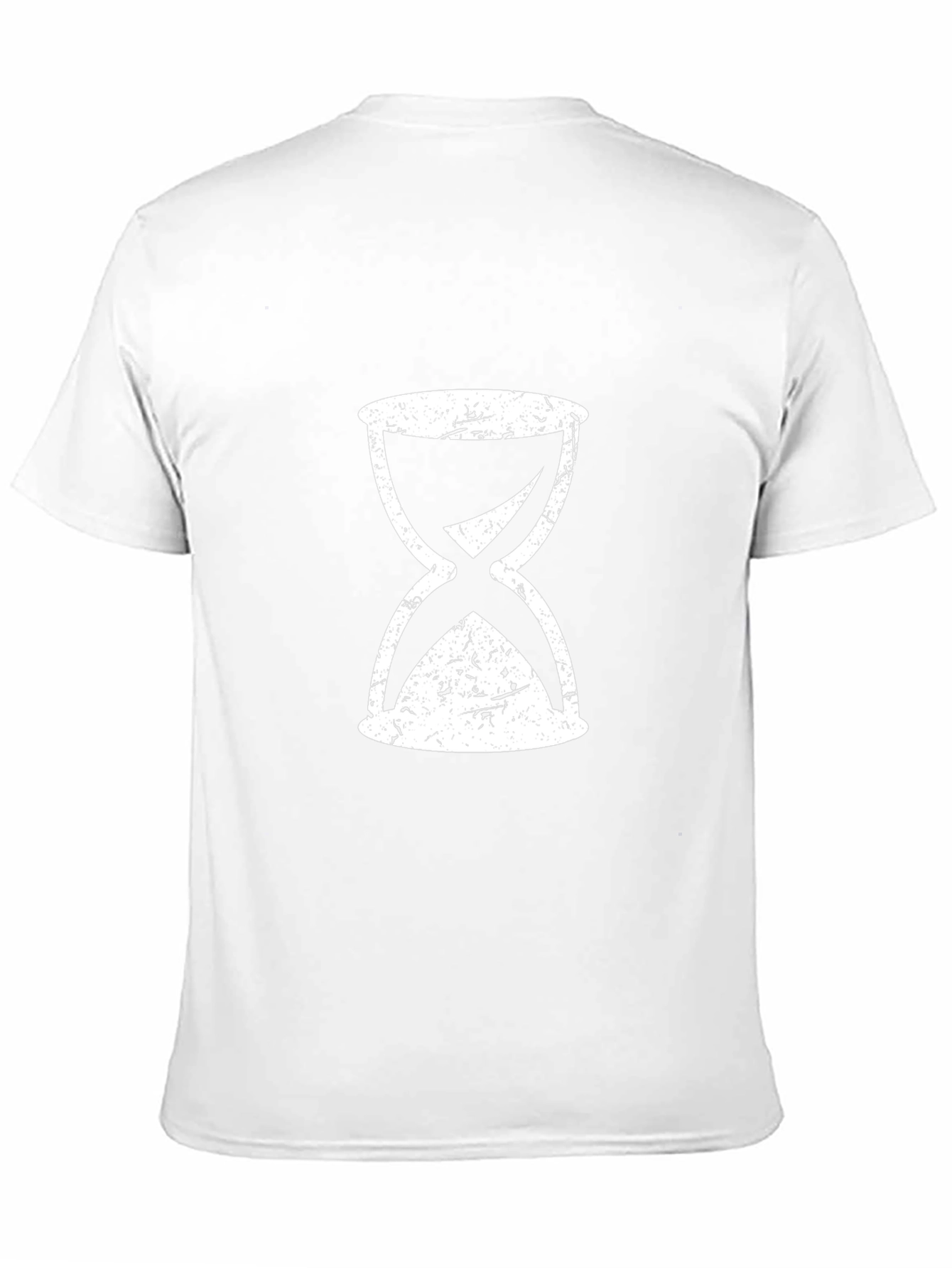 Hourglass Graphic Tee - Stylish Timekeeper Design