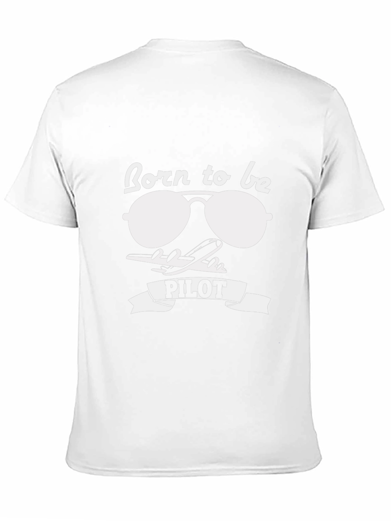Born to be Pilot Graphic T-Shirt