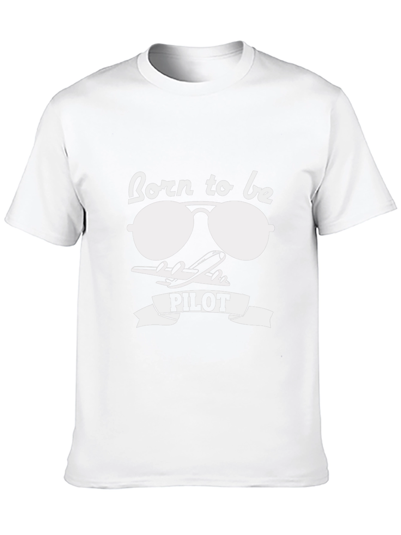 Born to be Pilot Graphic T-Shirt