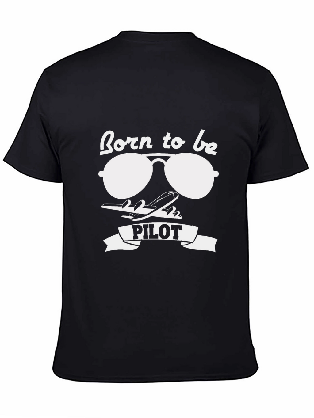 Born to be Pilot Graphic T-Shirt
