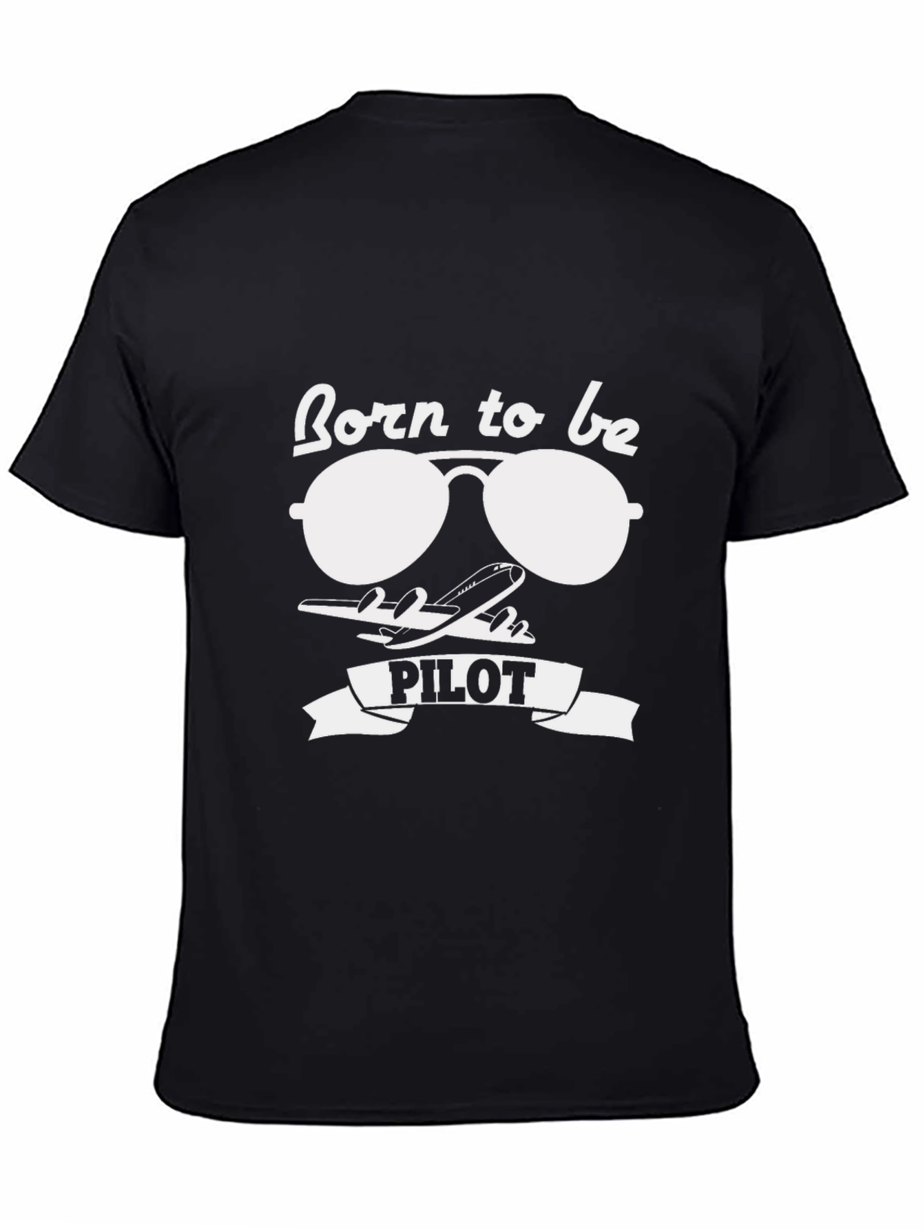 Born to be Pilot Graphic T-Shirt