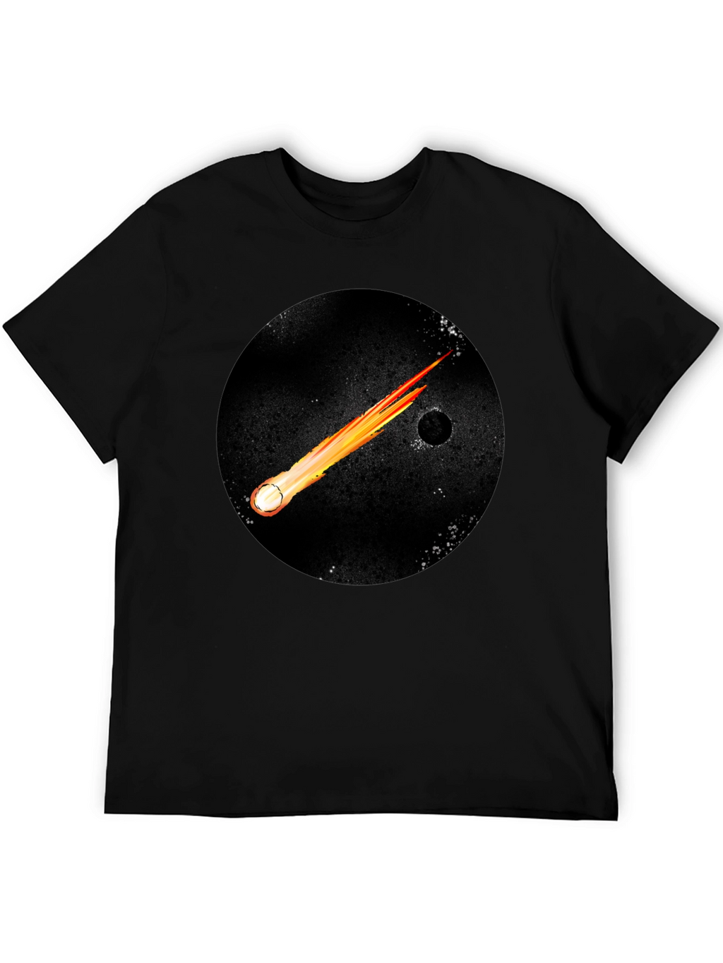 Cosmic Comet Black T-Shirt