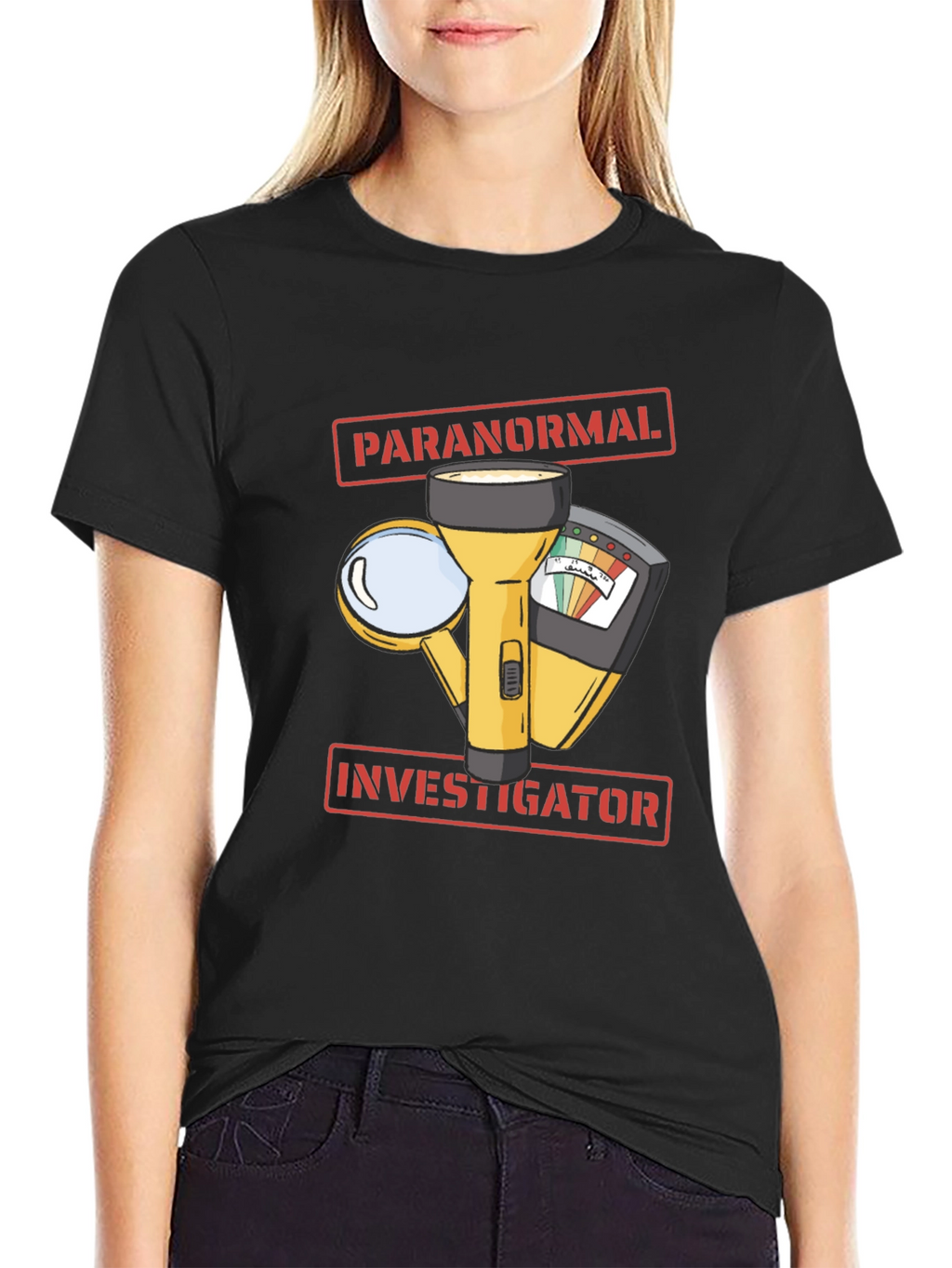 Paranormal Investigator Graphic T-Shirt