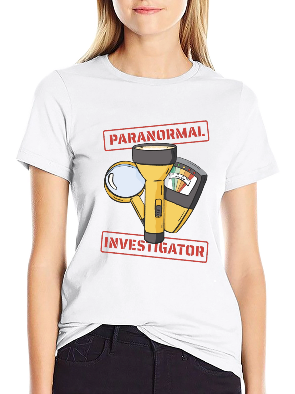 Paranormal Investigator Graphic T-Shirt