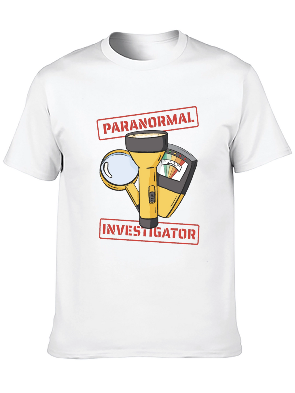 Paranormal Investigator Graphic T-Shirt