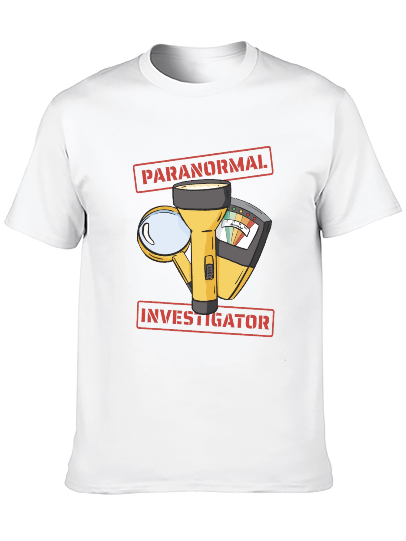 Paranormal Investigator Graphic T-Shirt