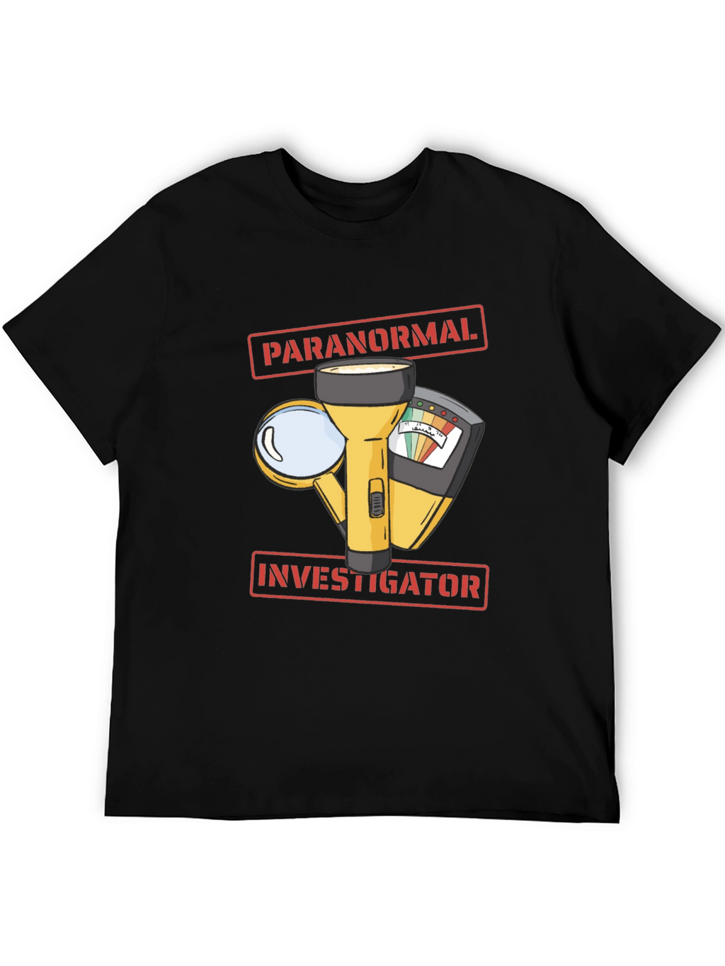 Paranormal Investigator Graphic T-Shirt