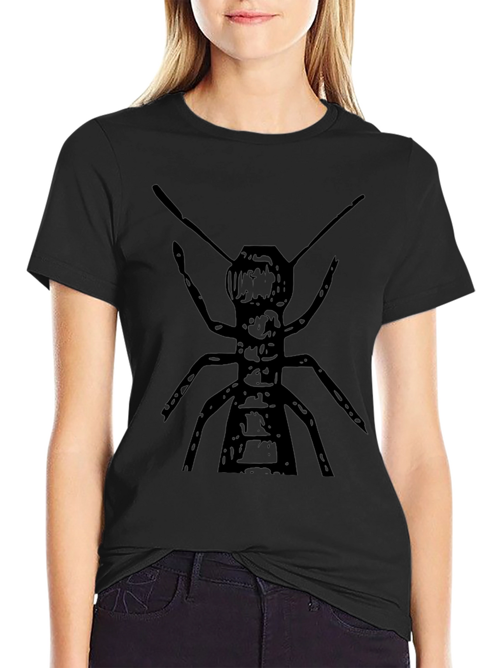 Black Ant Graphic Tee - Insect Lovers Shirt